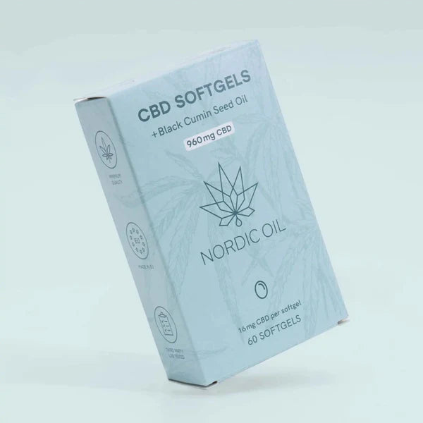3FÜR2 Nordic Öl CBD Kapseln (960mg) 3x60 Stück