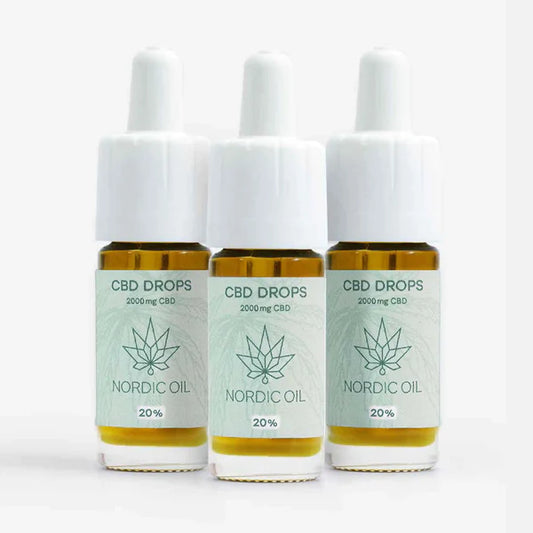 3FÜR2 Nordic Oil CBD Öl Plus (20% / 2000mg) 3x10ml Flasche