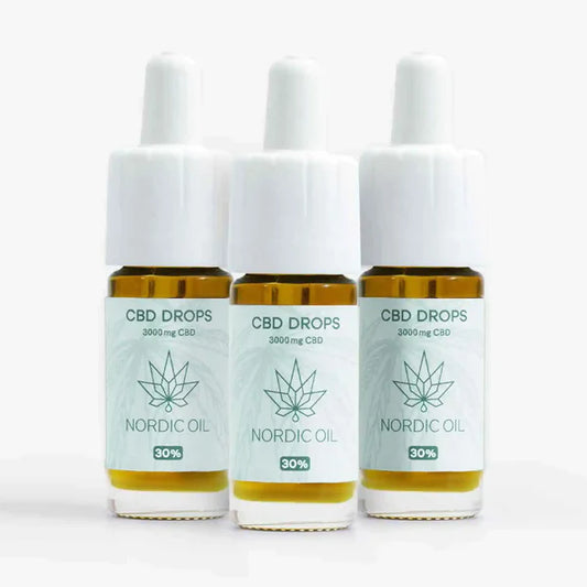 3FÜR2 Nordic Oil CBD Öl Plus (30% / 3000mg) 3x10ml Flasche