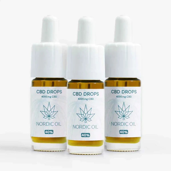 3FÜR2 Nordic Oil CBD Öl Plus (40% / 4000mg) 3x10ml Flasche