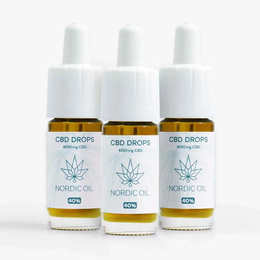 3FÜR2 Nordic Oil CBD Öl Plus (40% / 4000mg) 3x10ml Flasche