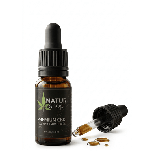 2X Natur-Shop Premium CBD-Öl 10% (1000mg) – Bio-Vollspektrum | Vorteilspack