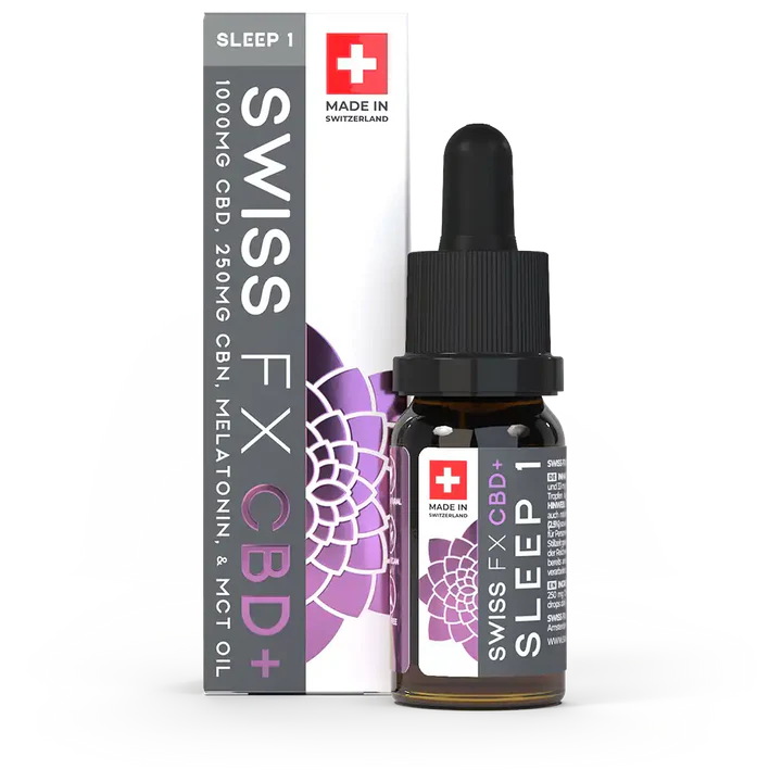 Swiss FX CBD Öl SLEEP I 10% 10ml Flasche - Natur Shop