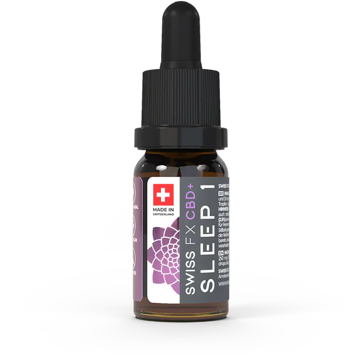 Swiss FX CBD Öl SLEEP I 10% 10ml Flasche - Natur Shop