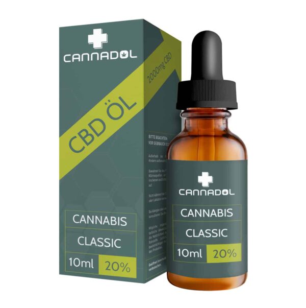 Cannadol Classic CBD Öl 20%, (2000mg) – 10ml