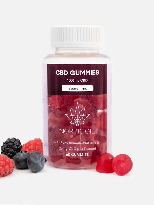 CBD Fruchtgummis (1500mg) Beeren 60 Stück
