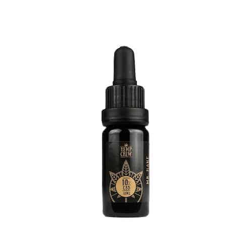 Hemp Crew Mr Hanf CBD Öl 10% 1000mg in 10ml black dropper bottle