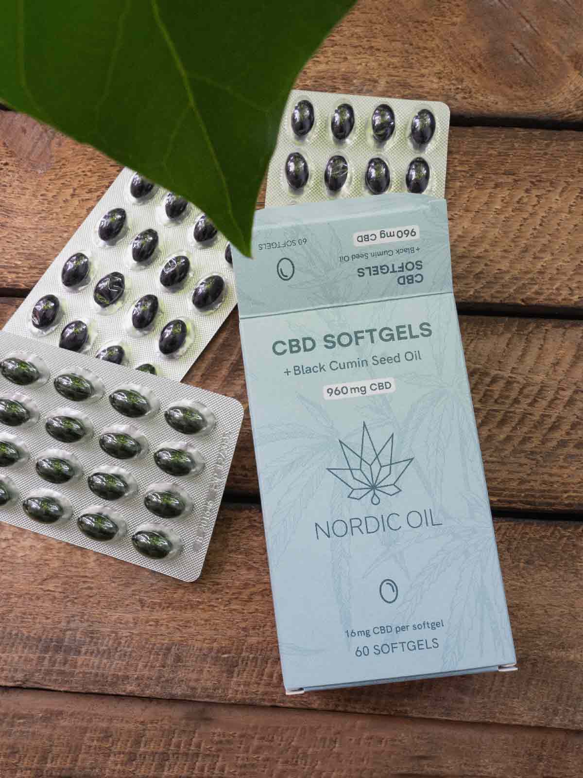 CBD Kapseln (960mg) 60 Stück
