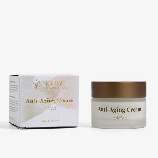 CBD Anti-Aging Creme mit Retinol – 90mg CBD, 45ml | Nordic Oil