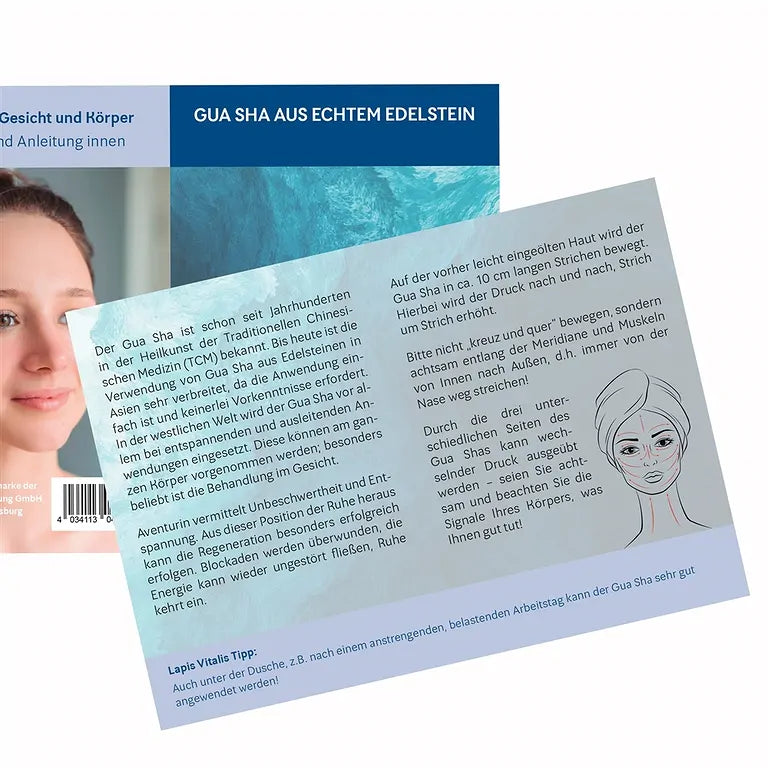 Wellness Set – Gua Sha Rosenquarz mit Zähnchen & CBD Gesichtsöl CALM (300mg)