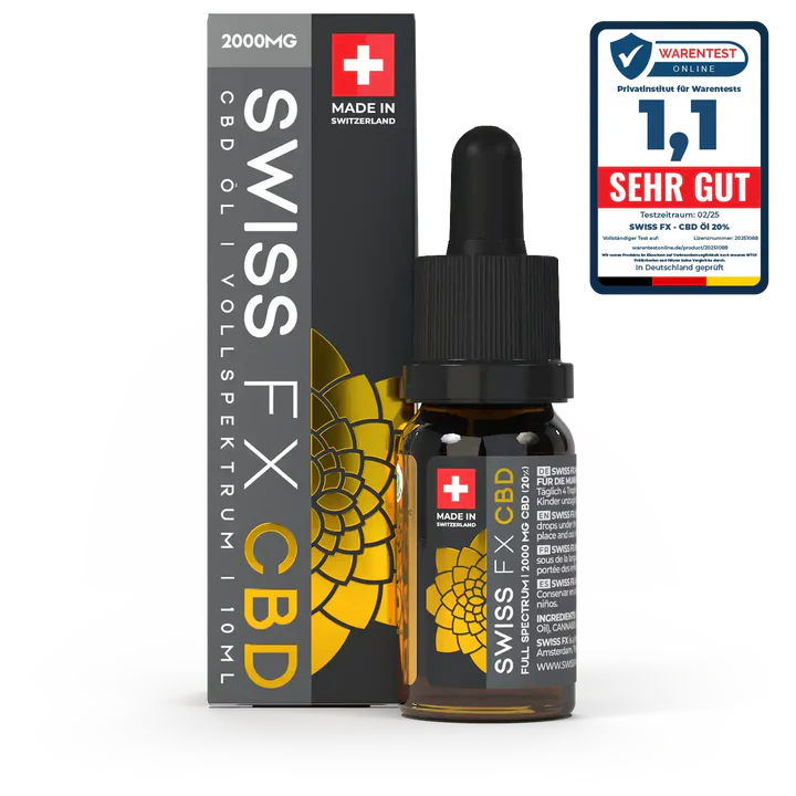 4X Swiss FX Öl 20% Vollspektrum 10ml