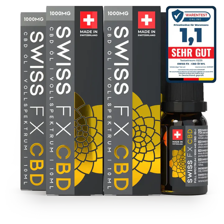 4X Swiss FX Öl 10% Vollspektrum 10ml