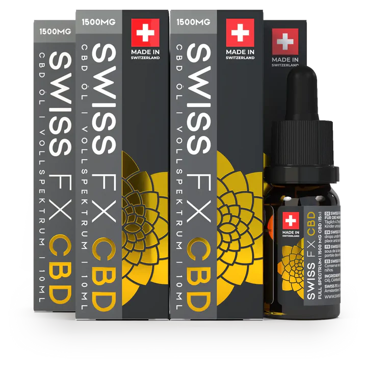 4X Swiss FX Öl 15% Vollspektrum 10ml