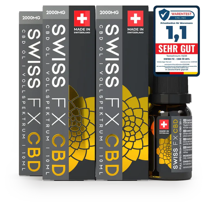 4X Swiss FX Öl 20% Vollspektrum 10ml