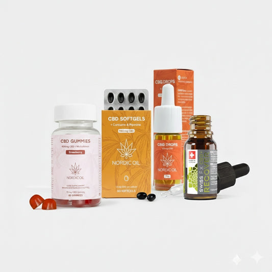Winter Wellness Bundle – Premium CBD & CBG Spar-Set | 4 Produkte