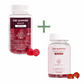 CBD Fruchtgummi Beerenset mit Nordic Oil 1500mg Beeren und 900mg Erdbeere in bunter Verpackung