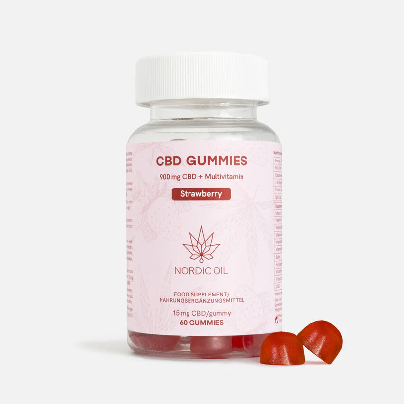 CBD Fruchtgummis (900mg) Erdbeere