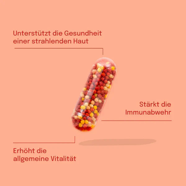 Vitamin C und Zink Kapseln