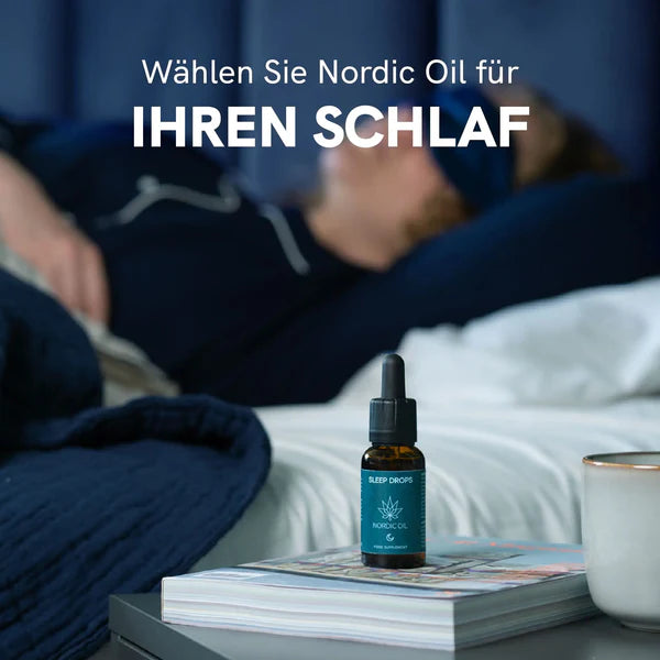 Nordic Oil CBD Schlaftropfen mit Melatonin