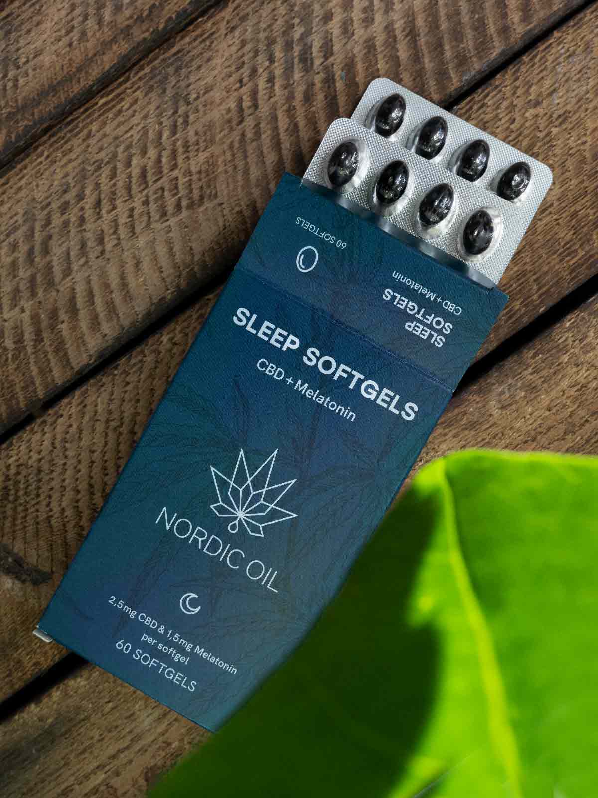 CBD Kapseln mit Melatonin 60 Stück